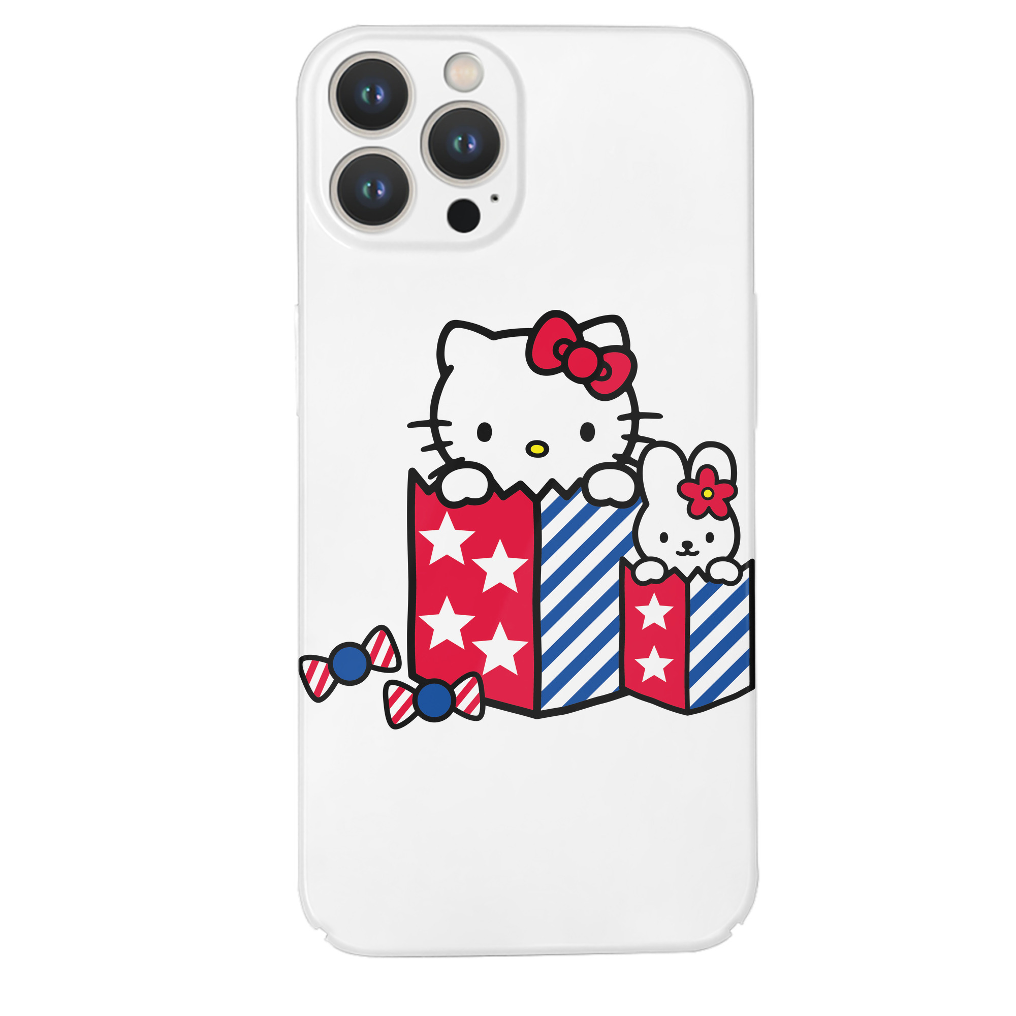 （画像用） Hello Kitty ハローキティ 【iPhone 14シリーズ対応】ハードケース